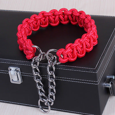 Adjustable Woven Nylon Dog Collars