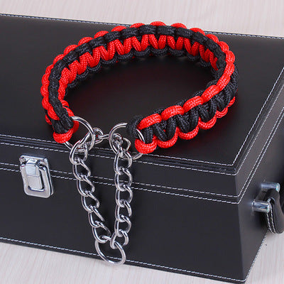 Adjustable Woven Nylon Dog Collars