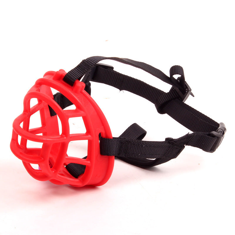 Adjustable Anti-Bite Silicone Dog Muzzle