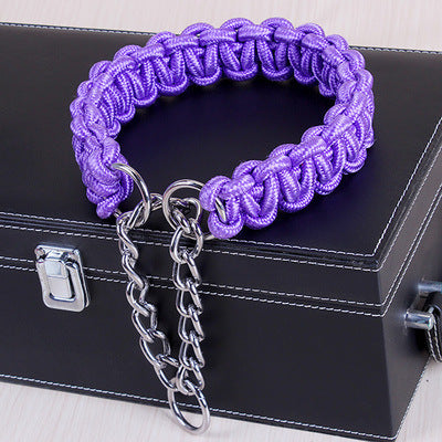 Adjustable Woven Nylon Dog Collars