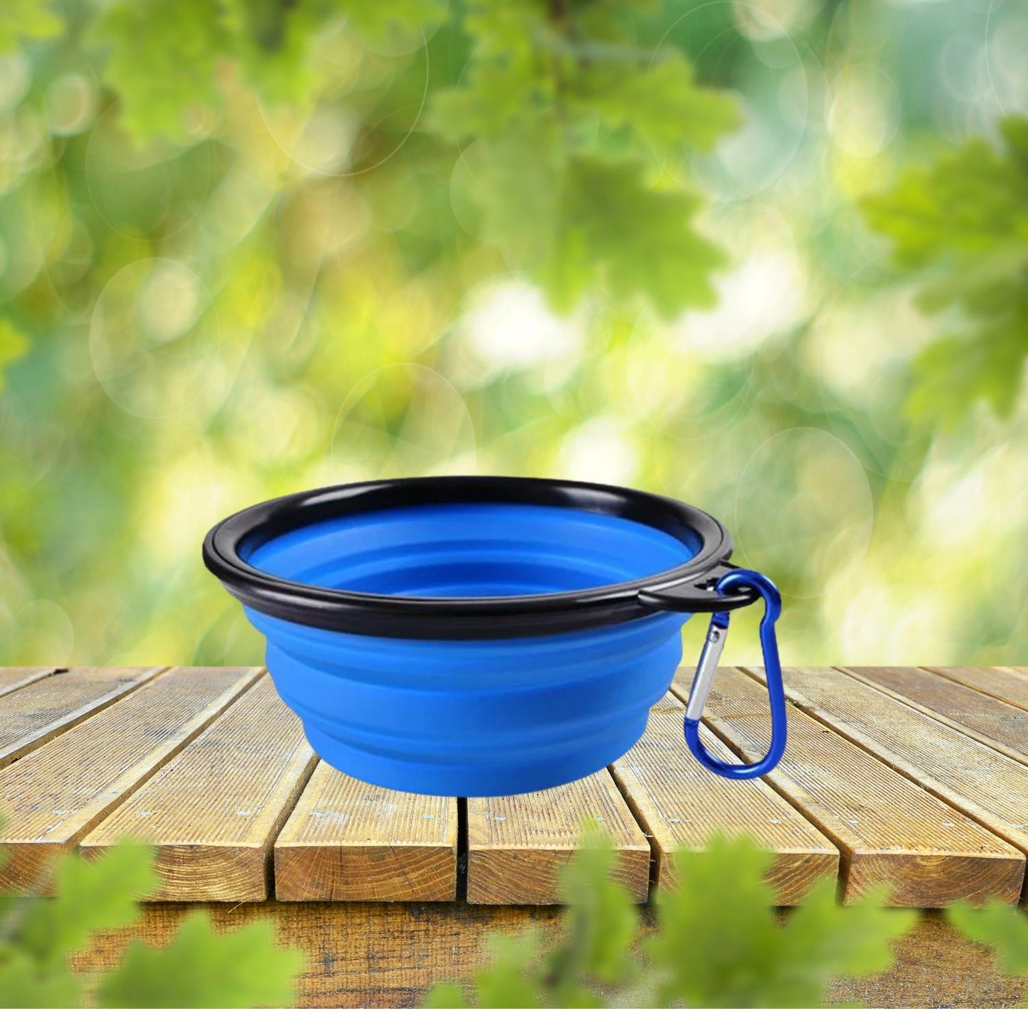 Collapsible Silicone Dog Bowl