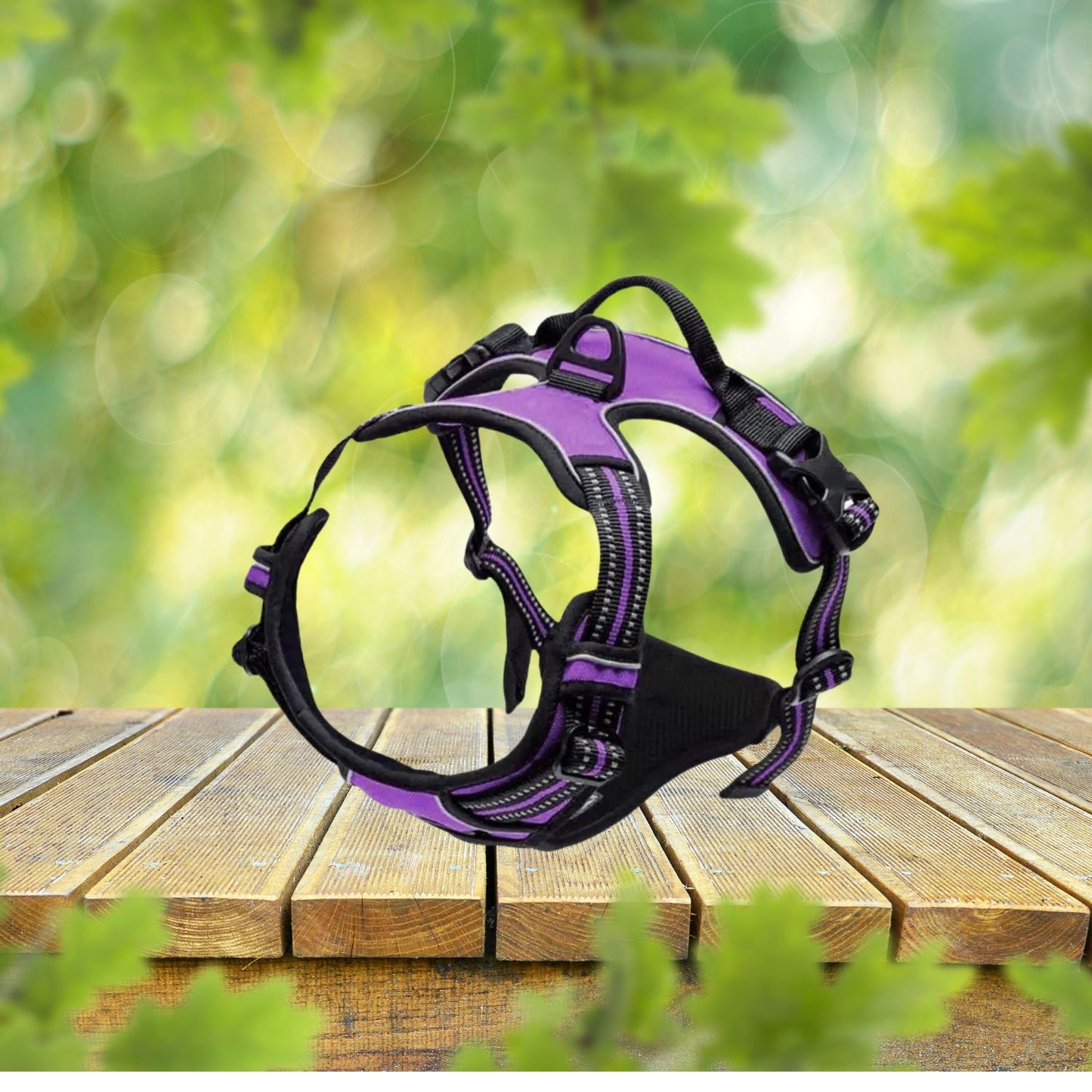 reflective dog harness