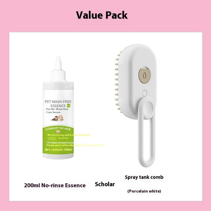 Pet Grooming Steam Massage Brush