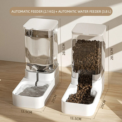 Cat And Dog Water Dispenser Cat Food Automatic Feeder