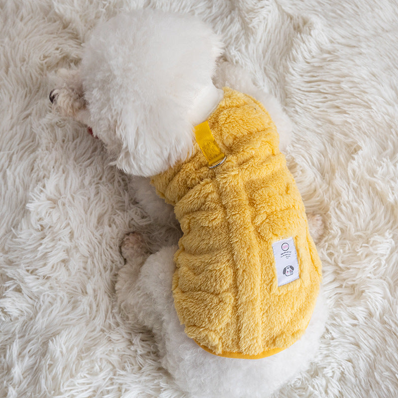 Warm Fleece Pet Coat for Small Medium Pets