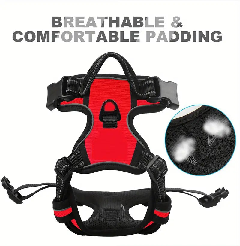 reflective dog harness